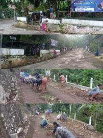 Warga Padukuhan Bengle II Laksanakan Kerja Bakti Rutin Jumat Kliwon